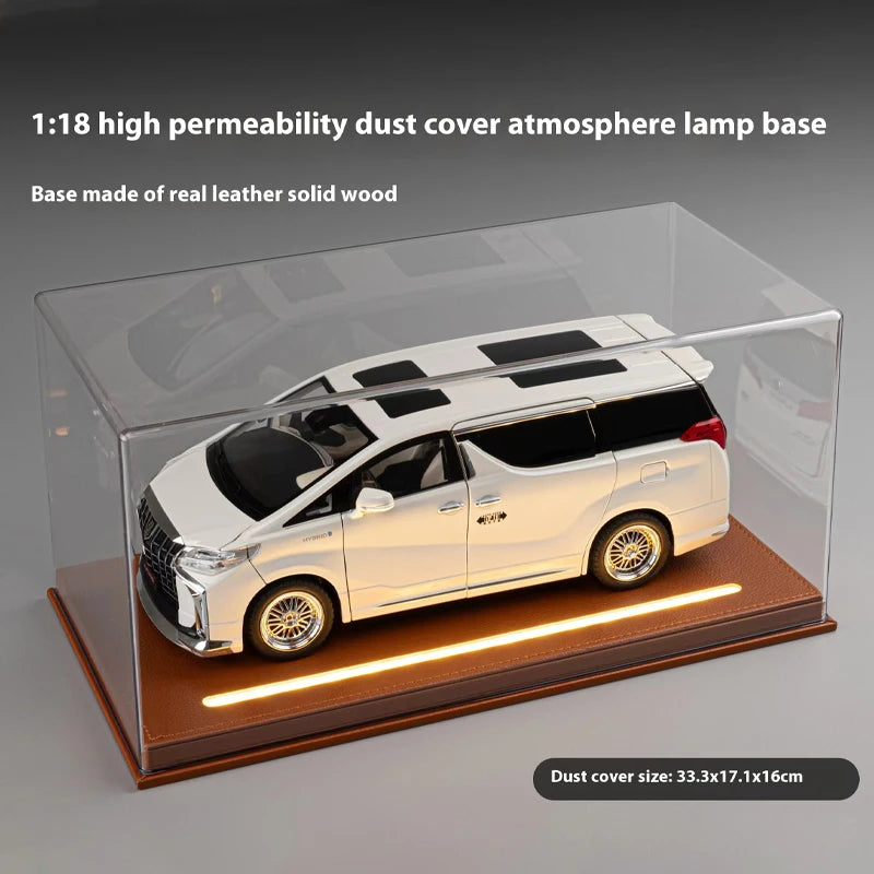1:18 Car Model Display Case with Dust Cover