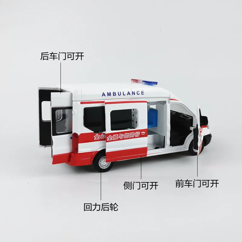 1:35 Ford Transit Ambulance