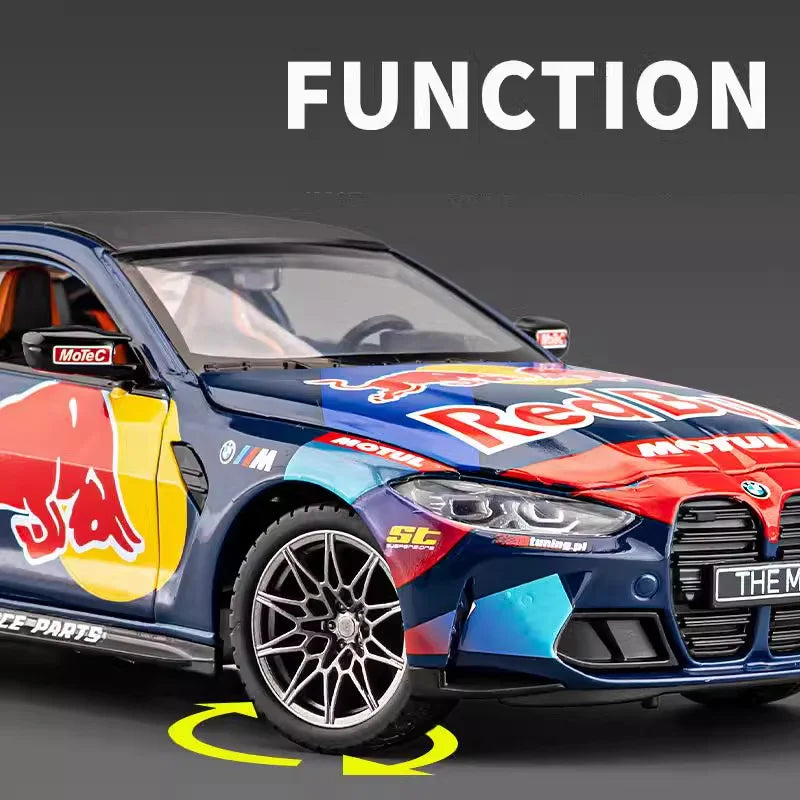 1:24 BMW M4 G82 Red Bull Co-brand