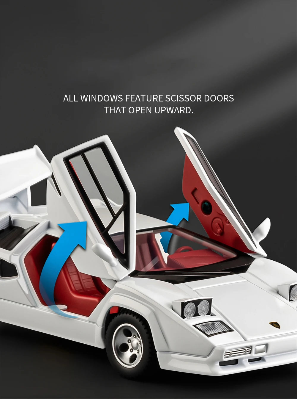 1:32 Lamborghini Countach LP5000s
