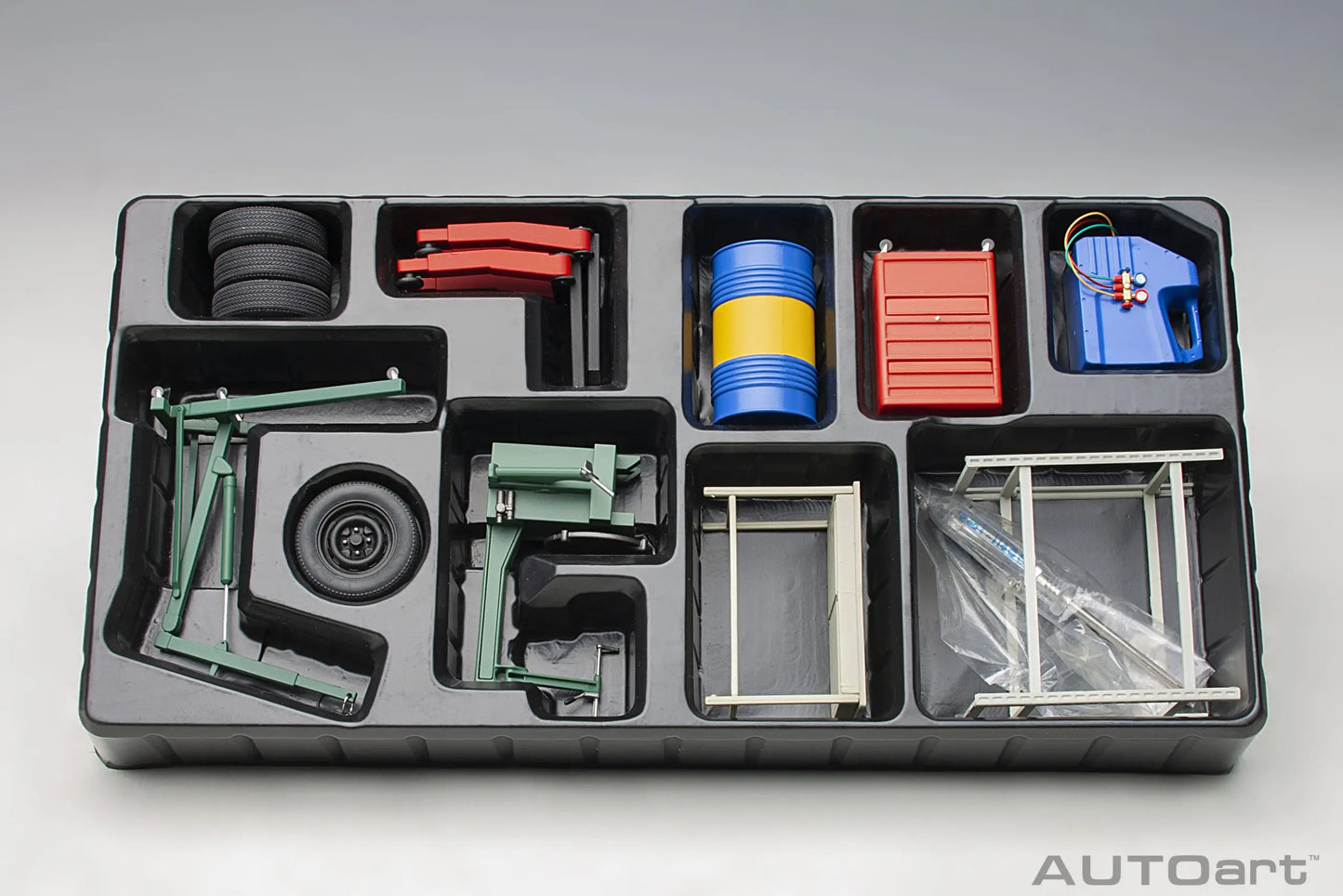 1:18 Garage kit set static display