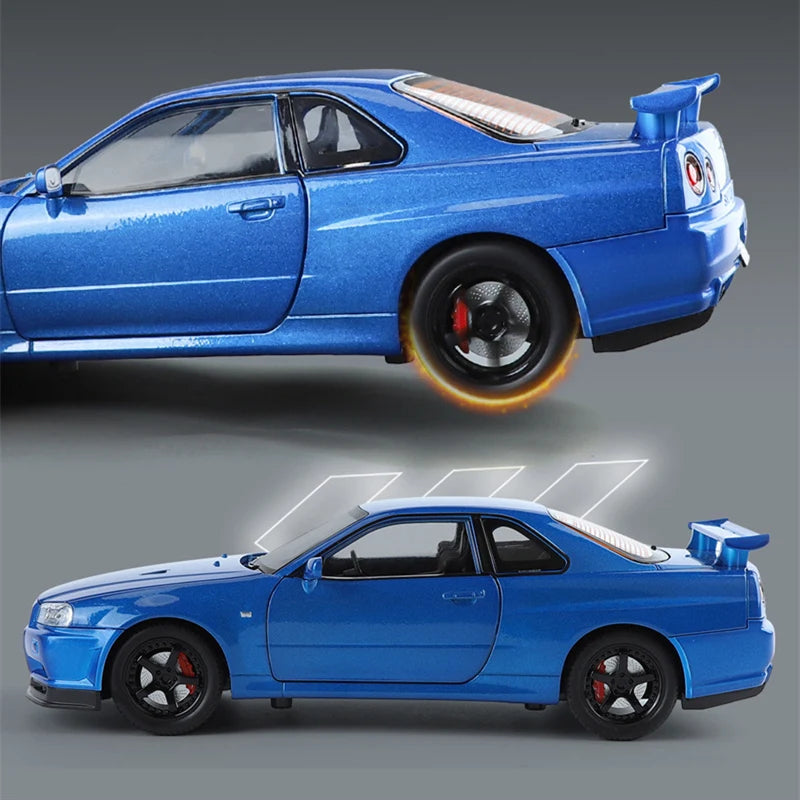 1:24 Nissan Skyline Ares GTR R34