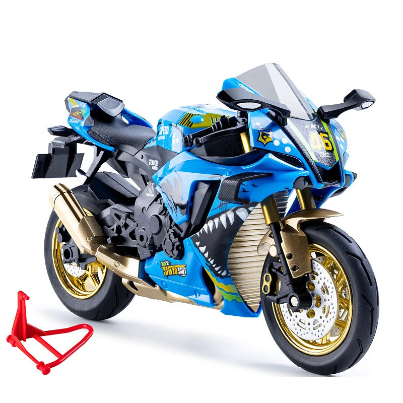 1:10 Yamaha YZF-R1 Kawasaki H2R