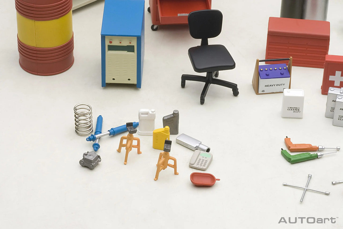 1:18 Garage kit set static display