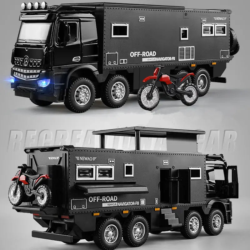 1:28 NOMADISM Arocs Unimog