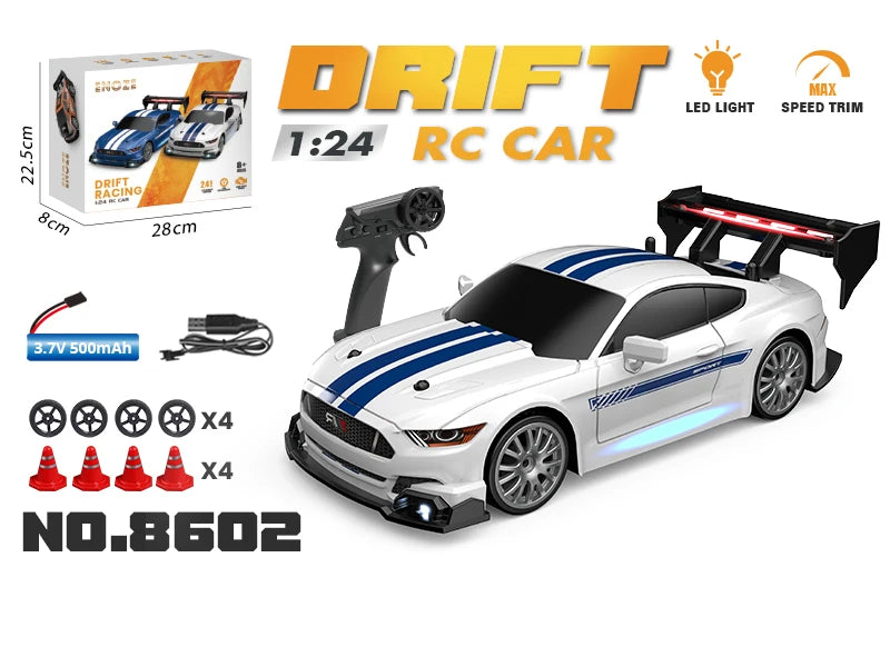 1:24 RC Drift Car 2.4G 4WD Remote Control