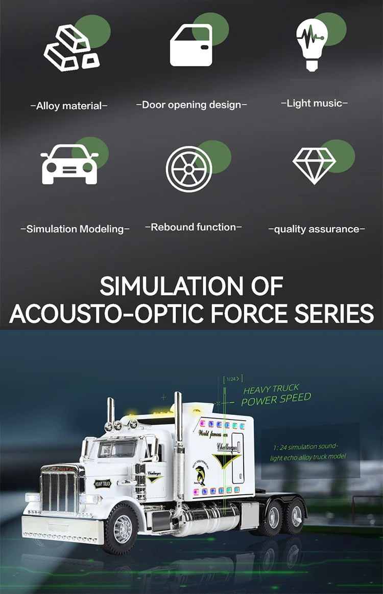 1:24 Peterbilt 389 Tractor Trailer