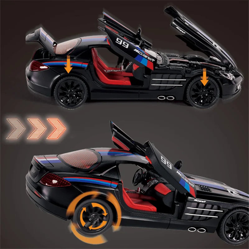 1:24 Mercedes-Benz SLR 722S Track Version