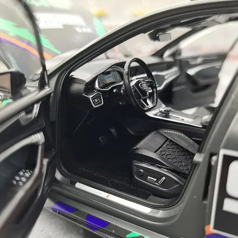 1:18 2021 Audi Rs6 Avant C8 Hks Paint Limited Edition