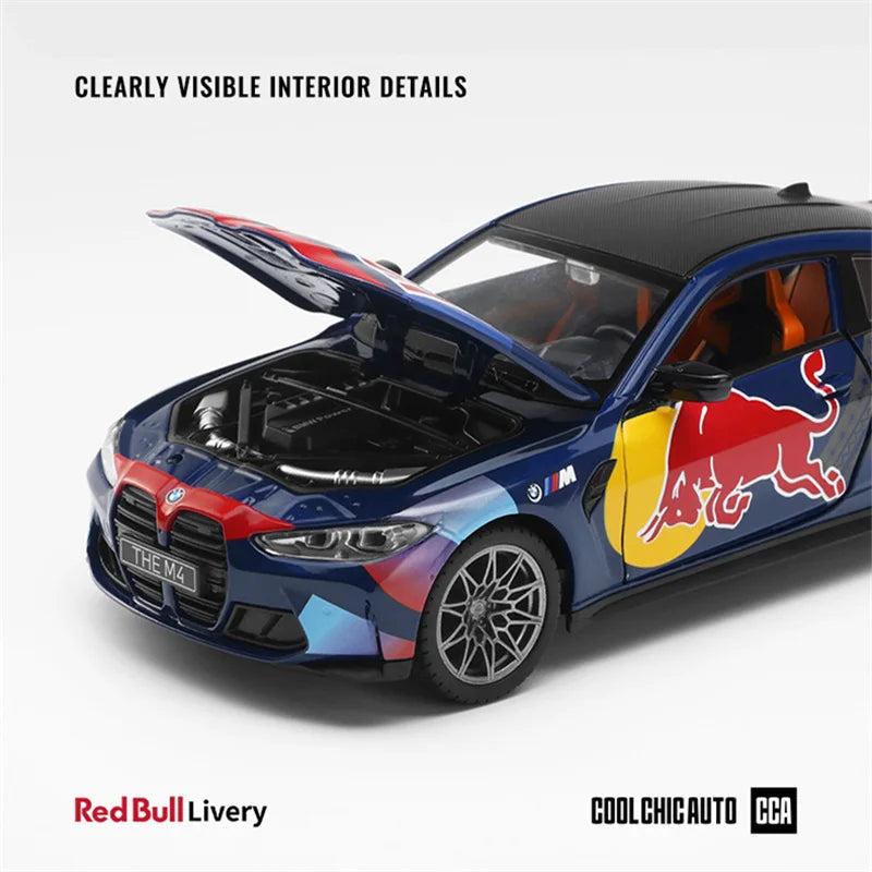 1:24 BMW M4 G82 Red Bull Co-brand