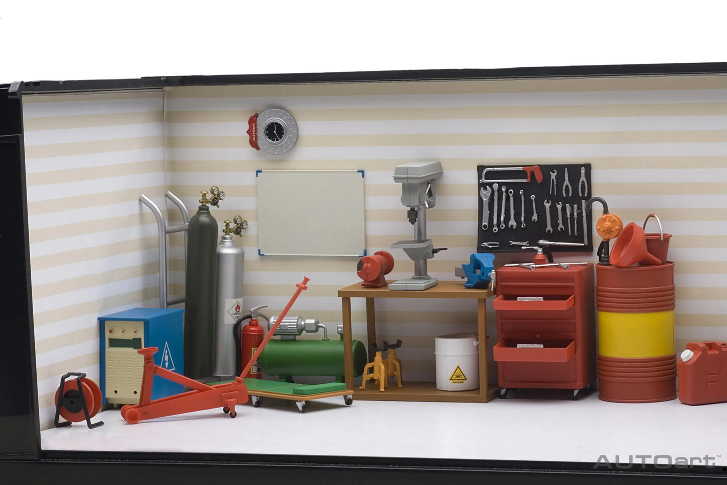 1:18 Garage kit set static display