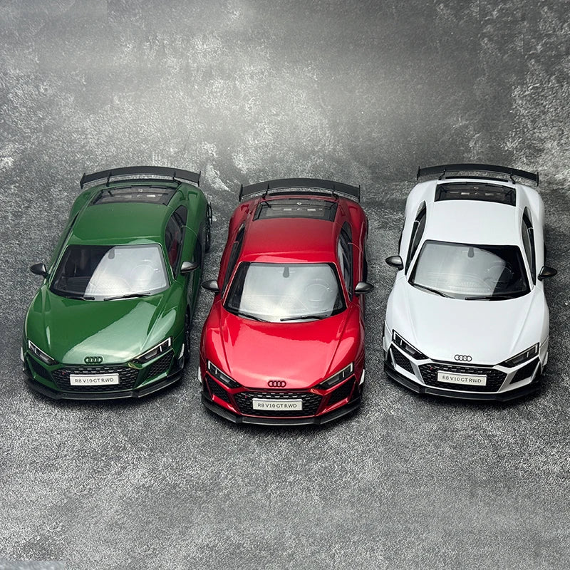 1:18 Audi R8 convertible performance 2021