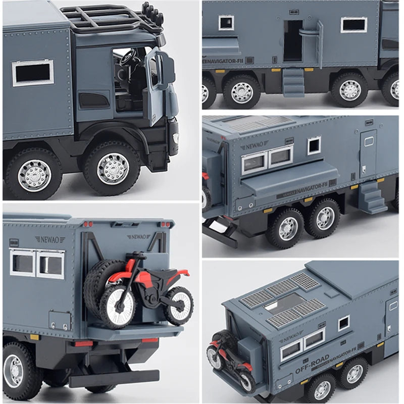1:28 NOMADISM Arocs Unimog