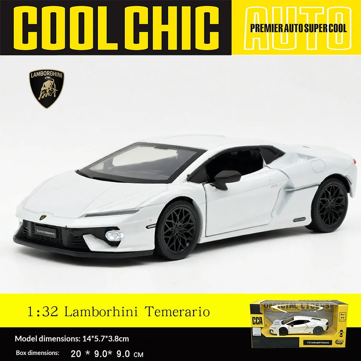 CCA metal die-cast Lamborghini