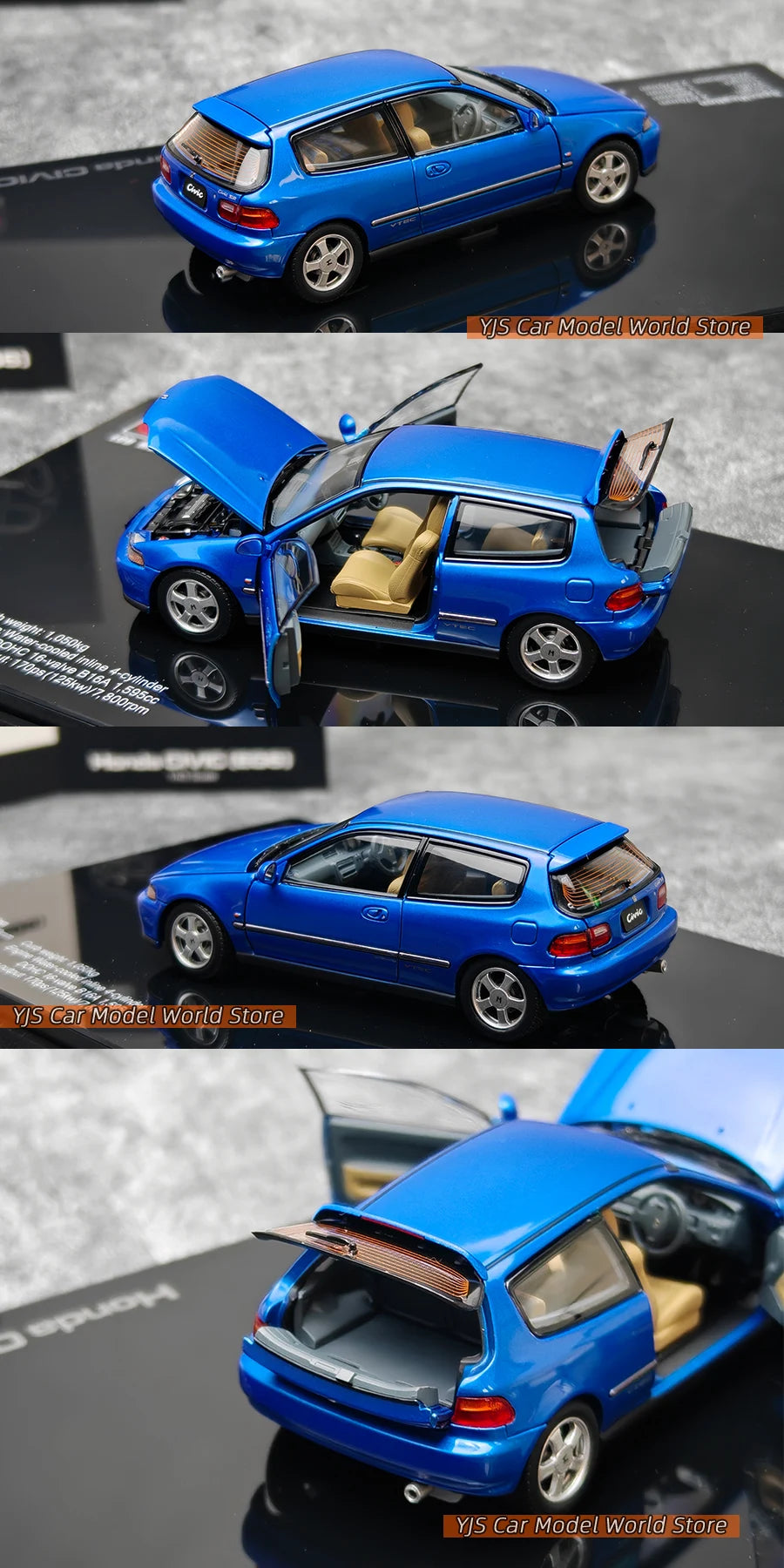 1:43 Honda EG6 SiR (SiRII)