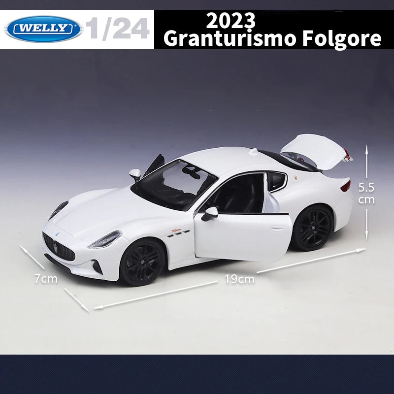 1:24 Maserati Granturismo Folgore 2023 Coupe