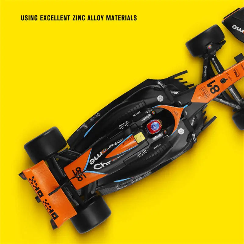 1:24 MCL60 2023 #81 Oscar Piastri 4# Lando Norris P2 British GP Mclaren F1