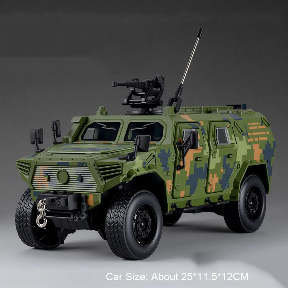 1:20 Bravewarrion Armored explosion proof vehicle