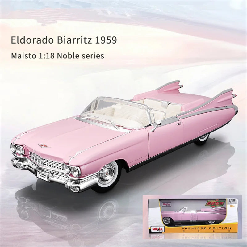 1:18 Pink Cadillac Eldorado Biarritz