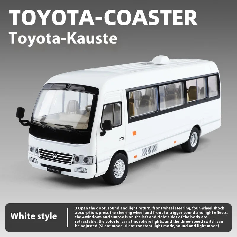 1:24 Toyota Coaster Medium Business Minibus