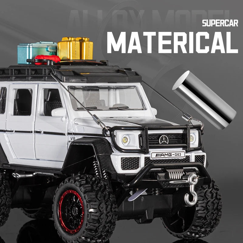 1:24 Mercedes-Benz G63 G65 6*6 Tyre