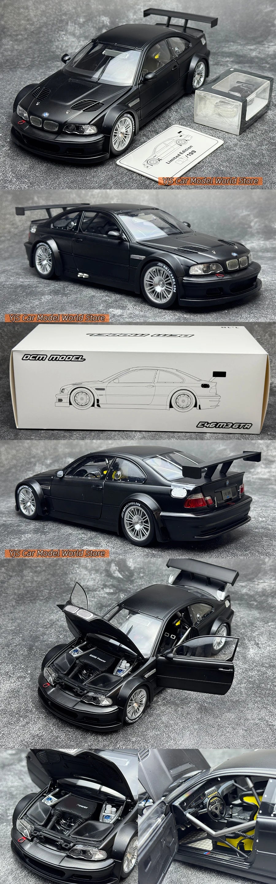 1:18 BMW M3 GTR (E46)