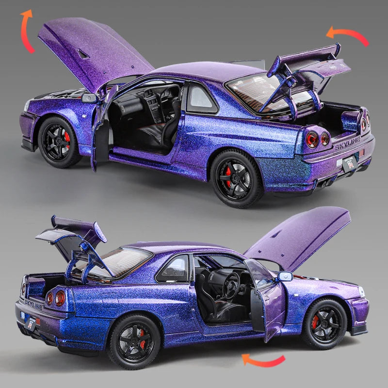 1:24 Nissan Skyline Ares GTR R34