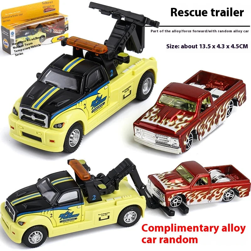 1:64 Flat Trailer Series Road Rescue Kit Engineering