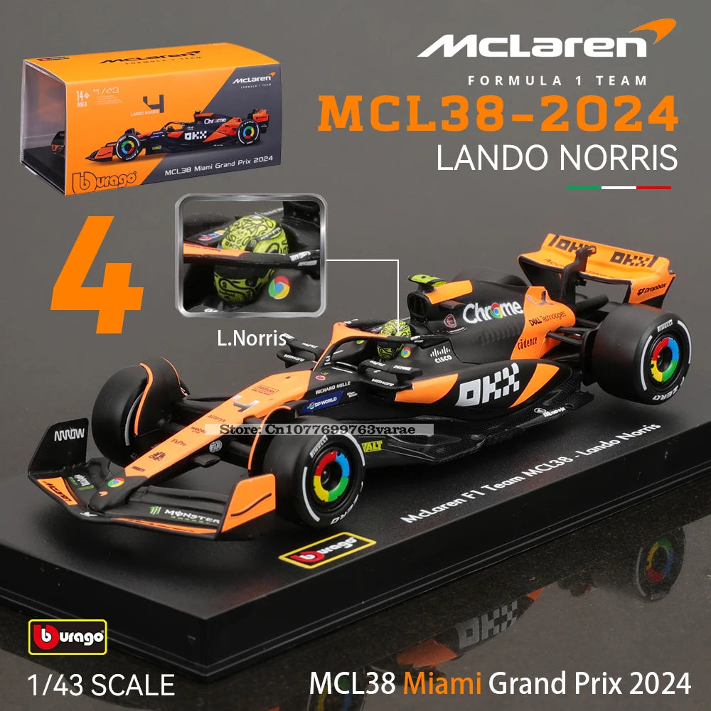 1:43 Mercedes-AMG Petronas F1 Team W15 2024 #44 Hamilton #63
