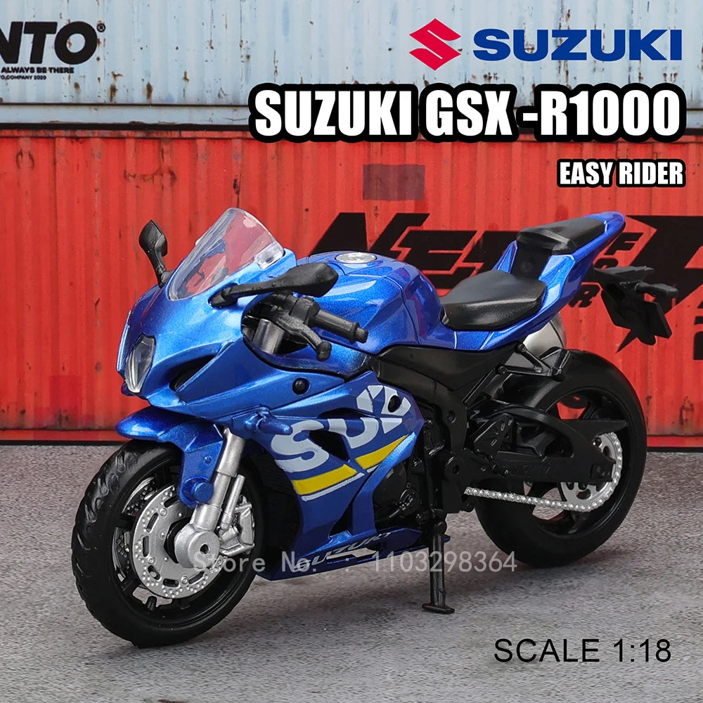 1:18 Kawasaki Ninja H2R GSX-R1000 YAMAHA YZF-R1