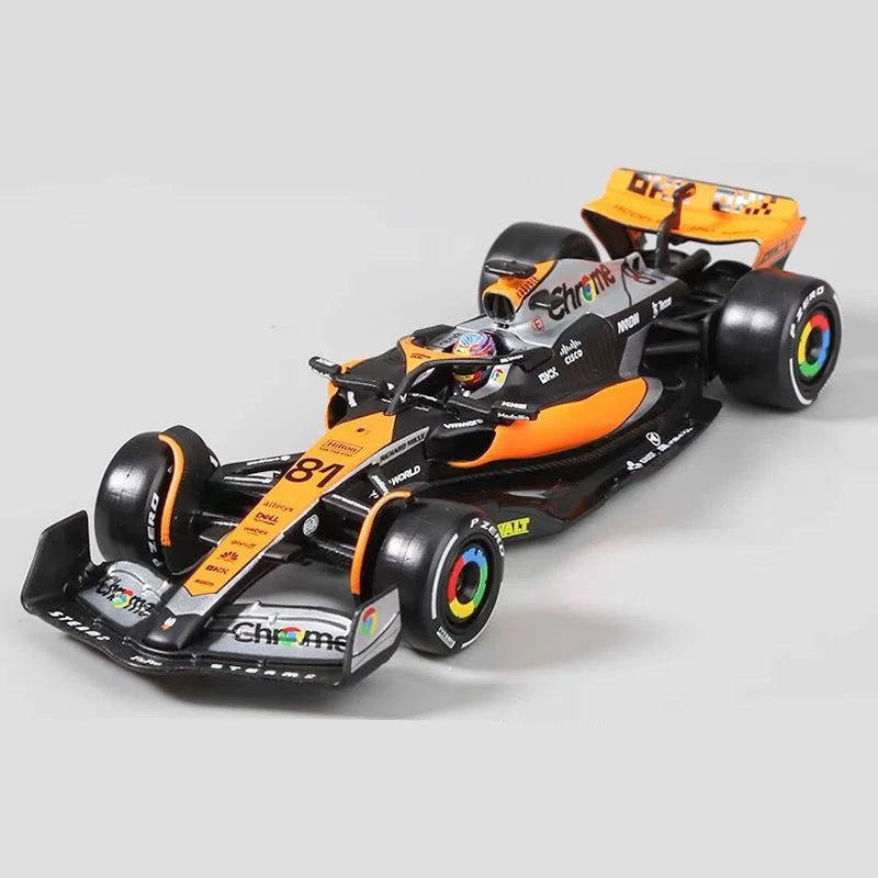 1:24 MCL60 2023 #81 Oscar Piastri 4# Lando Norris P2 British GP Mclaren F1