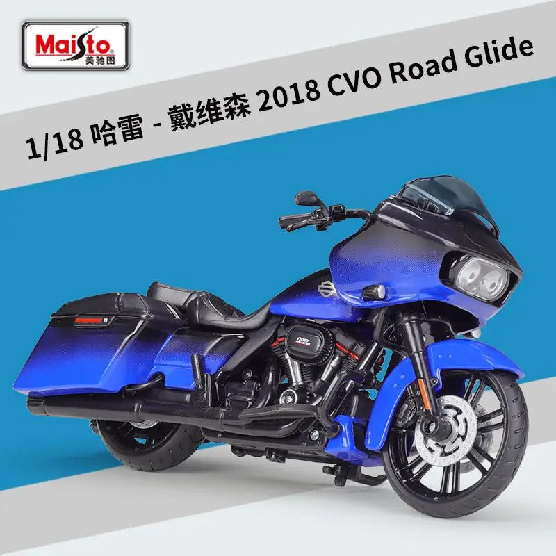 1:18 Harley 2018 Cvo Road Glide