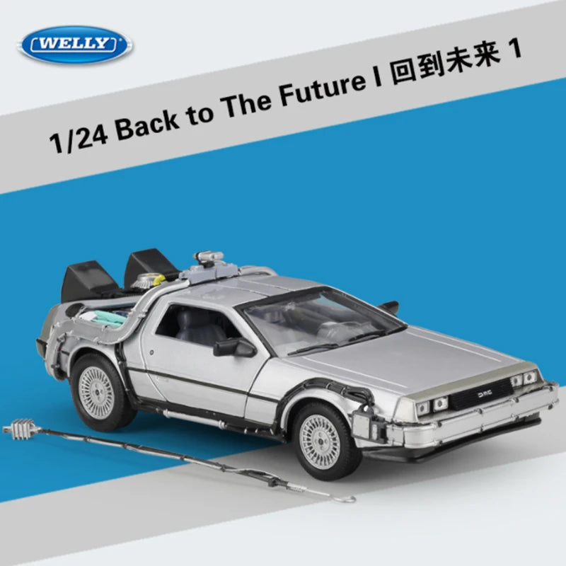 1:24 DMC-12 DeLorean Time Machine Back to the Future