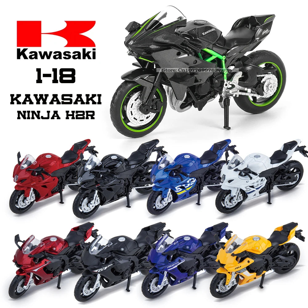 1:18 Kawasaki Ninja H2R Suzuki YAMAHA