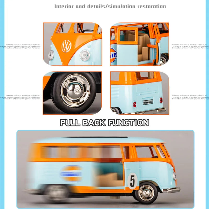 CCA Gulf Gas Station Fusca Bus Ford GT 2017 Camaro