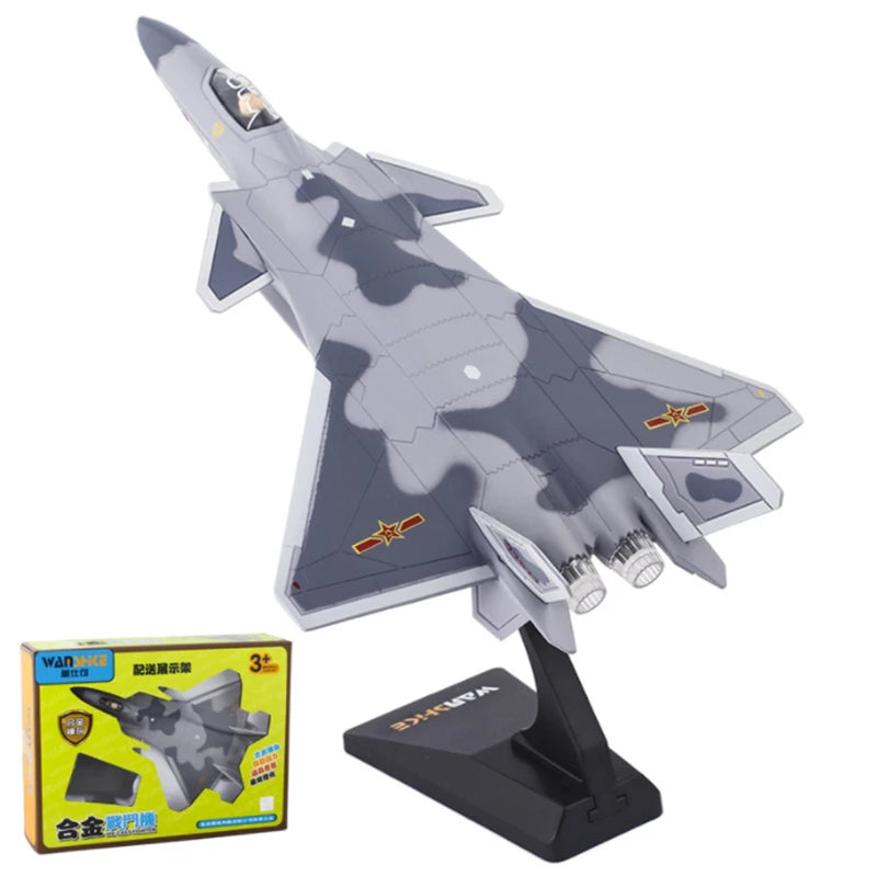 Chengdu J-20 Alloy Stealth Fighter Aircraft