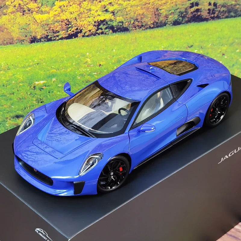 1:18 Jaguar C-X75 2015 CX75 Matte black