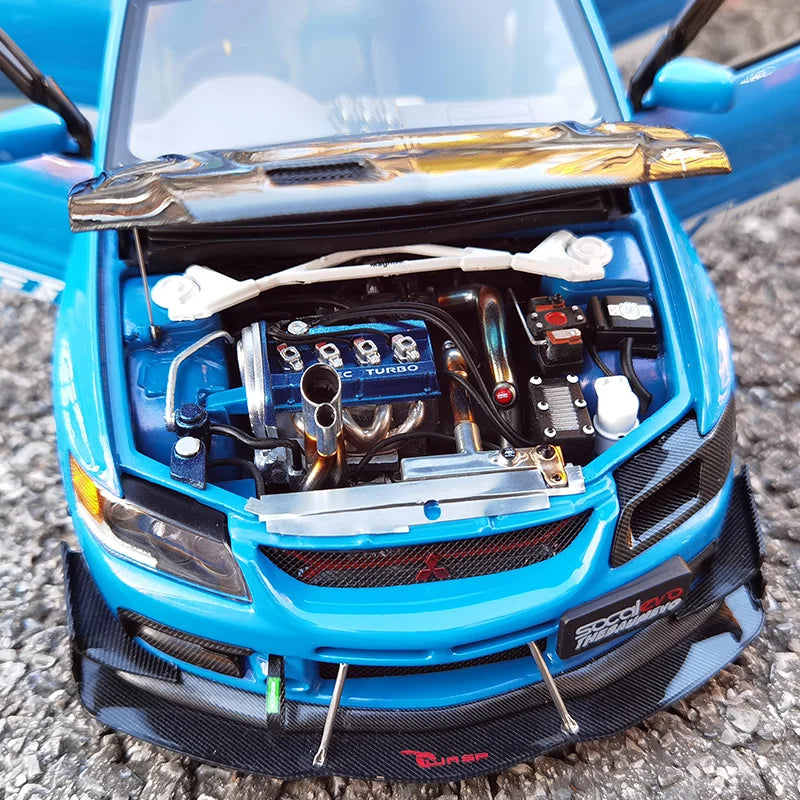 A 1:18 Mitsubishi EVO 9 Lancer JDM