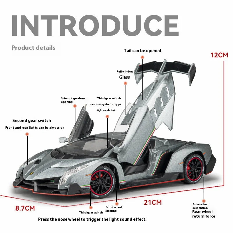 1:24 Lamborghini Poison Veneno