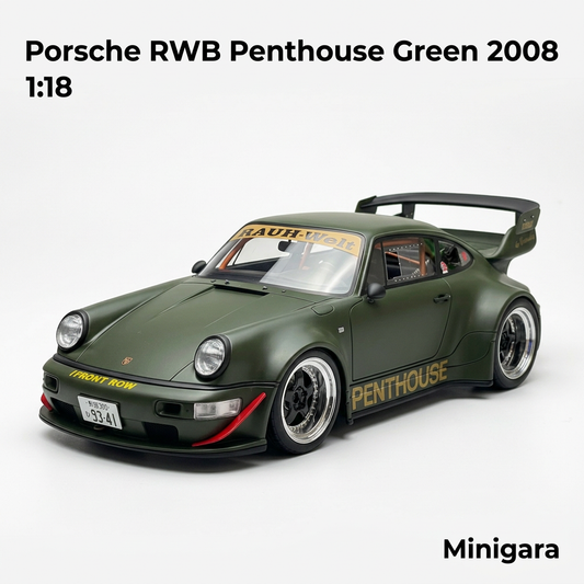 1:18 Porsche RWB Penthouse Green 2008