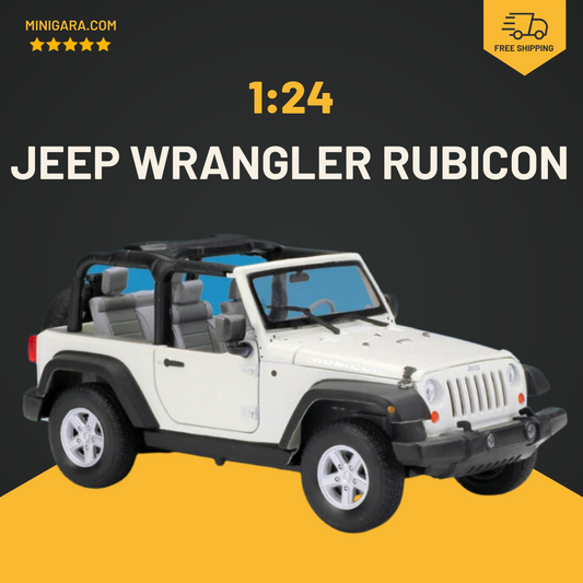 1:24 Jeep Wrangler Rubicon 2007