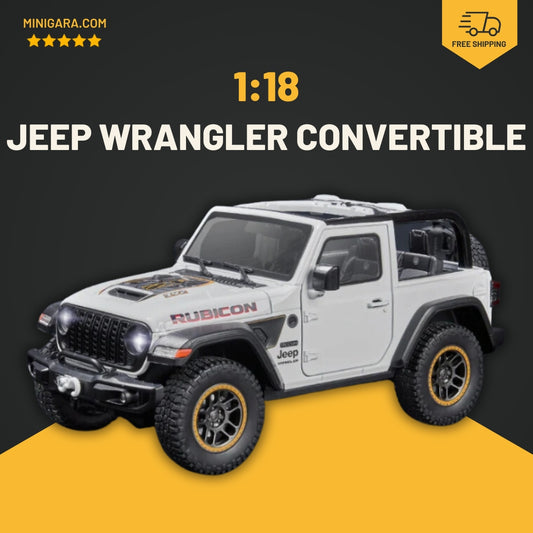 1:18 Jeep Wrangler 20th Convertible