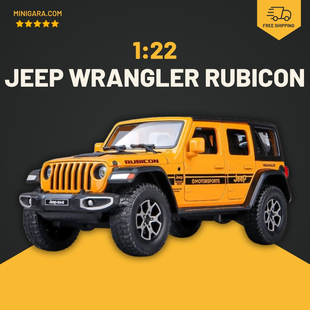 1:22 Jeep Wrangler Rubicon