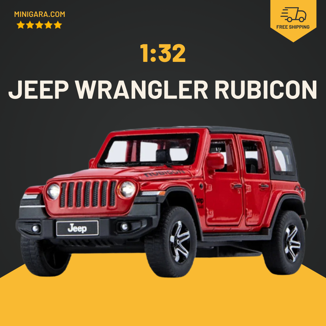 1:32 Jeep Wrangler Rubicon