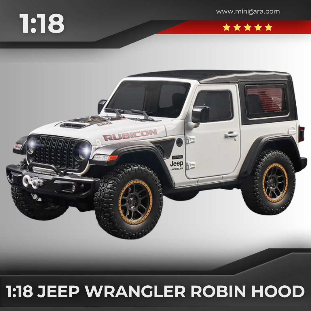 1:18 Jeep Wrangler Robin Hood (20th Anniversary Edition)