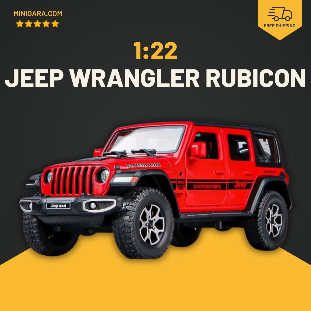 1:22 Jeep Wrangler Rubicon