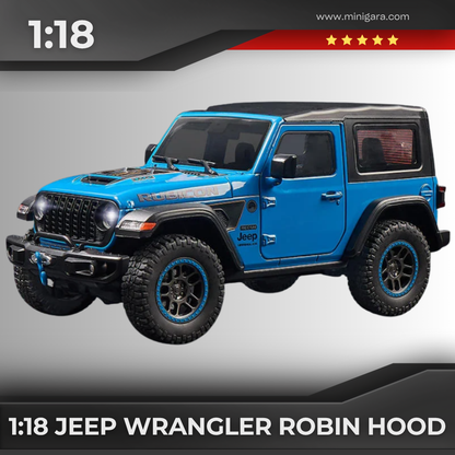 1:18 Jeep Wrangler Robin Hood (20th Anniversary Edition)