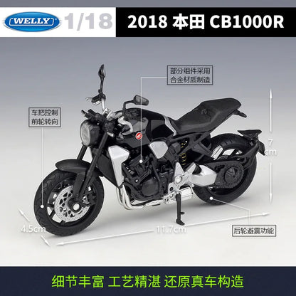 1:18 2018 HONDA CB1000R