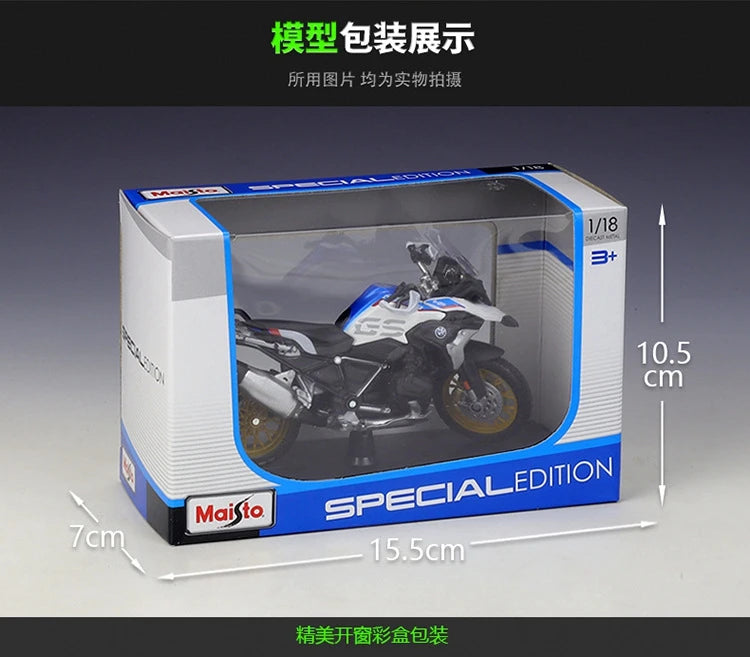 1:18 BMW R1250 GS R nineT Scrambler