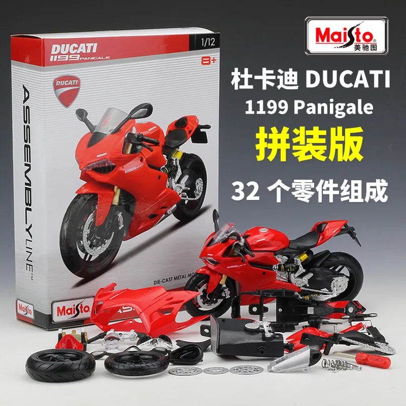 1:12 BMW R1200 GS BMW S1000 RR Assembled